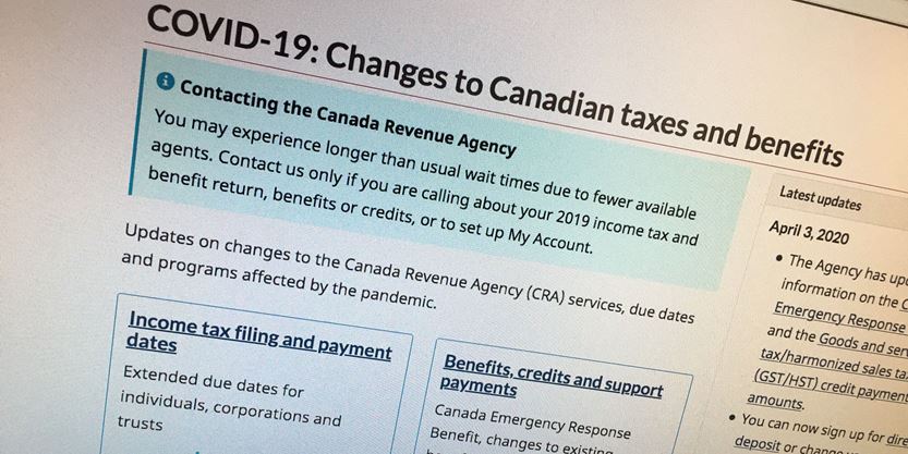 A Financial Guide For Taxpayers Businesses Trying To Navigate Canada And Ontario Covid 19 Tax Relief Measures Orangeville Com