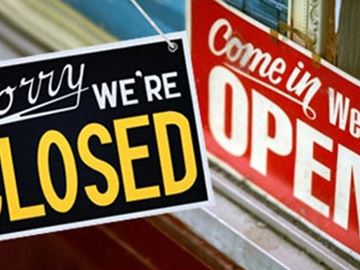 What's open; what's closed