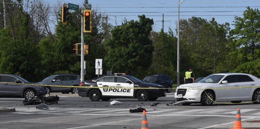 'Serious Collision': Crash At Major Burlington Intersection Leaves ...