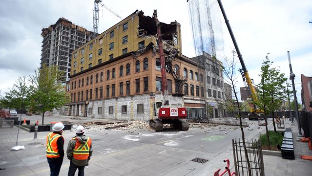 Mayfair demolition