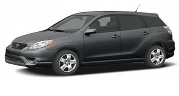 Port Hope police released this image of a Toyota Matrix they believe to be similar in appearance to a stolen vehicle used in an abduction.