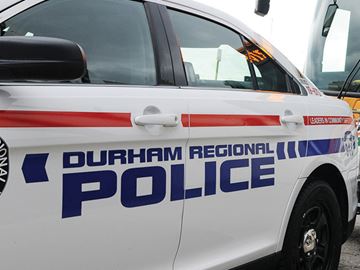 Durham Regional Police cruiser.