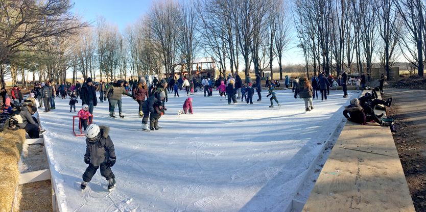 Outdoor Skating Rink A Hit With Community 