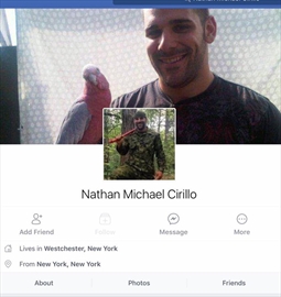 A Facebook profile using the name and photos of Cpl. Nathan Cirillo was used to target women online.
