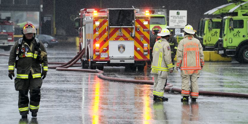 GFL Recycling Plant Fire On Toronto Waterfront Still Burning, Days ...