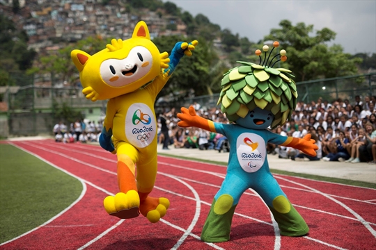 Tom Rio 2016 Olympic Mascot PNG