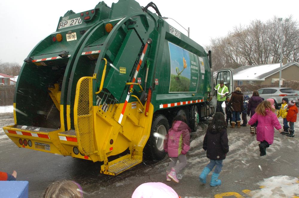 Region talks trash with students