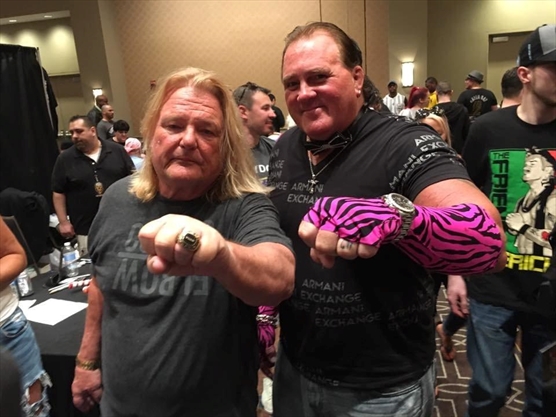 WWF dream team Brutus ‘The Barber’ Beefcake and Greg ‘The ...