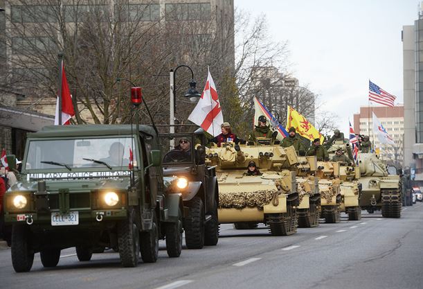 Remembrance day parade oshawa 2024