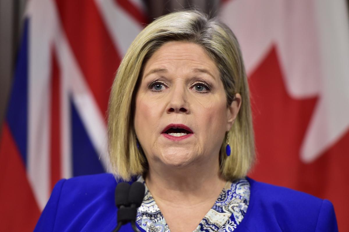 Andrea Horwath, NDP leader, Hamilton Centre MPP