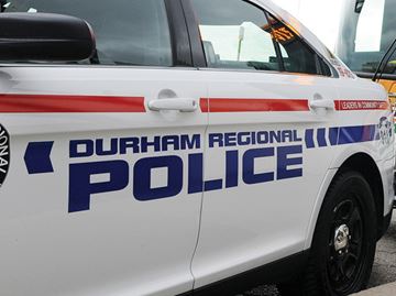 Durham Regional Police cruiser.