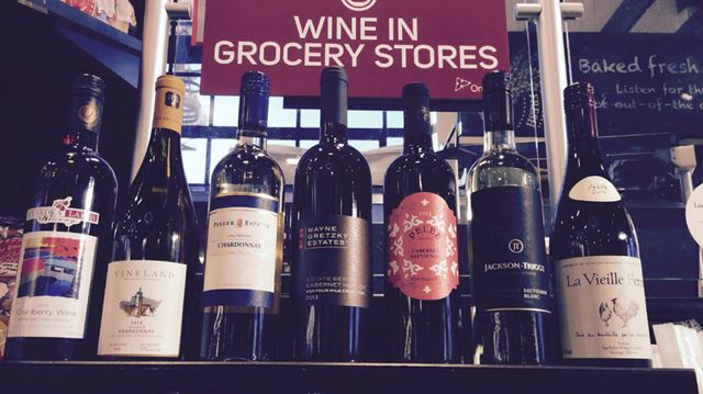  of wine appear on the shelves at 67 supermarkets across ontario