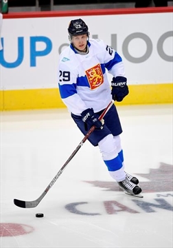 Finland's Laine ready to back up his bragging at World Cup