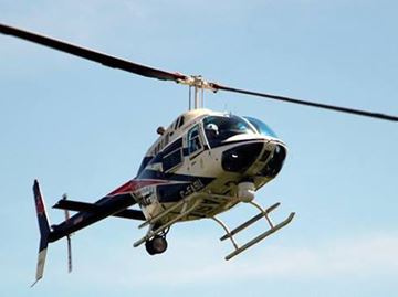 The Durham Regional Police helicopter