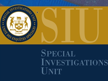 Ontario's Special Investigations Unit.