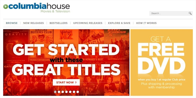 Coupon codes for columbia house dvd club