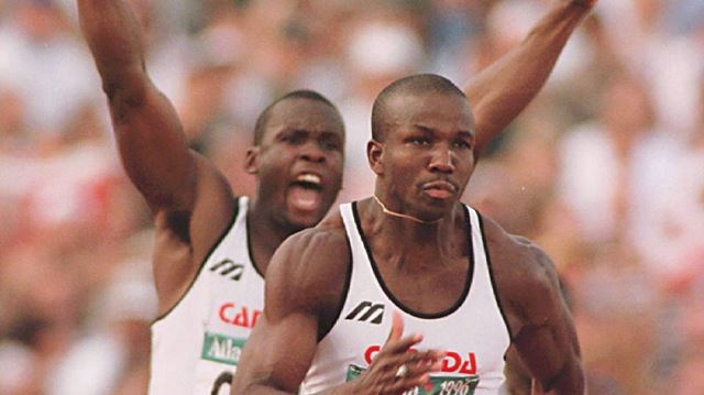 Interview With Bruny Surin Canadian Sprinter Bruny Surin Of Canada Trains At The Olympic Park In Sydney 20 September 2000