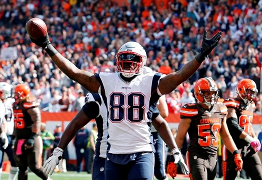 Image result for martellus bennett patriots browns