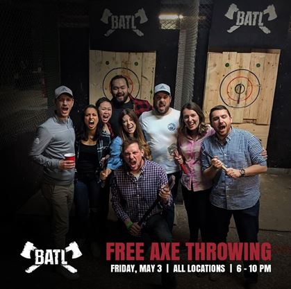 Free Axe Throwing At Batl Hamilton On May 03 2019 Toronto Com
