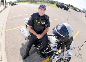 Jeff Bastien is an officer with Durham police's traffic unit. He is helping the service prepare for enforcement of new laws, including impaired driving offences, when marijuana is legalized in October.