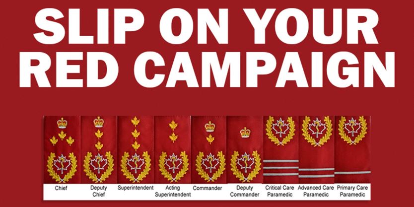 slip on your red campaign