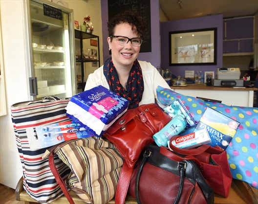 Toronto woman gives homeless women hygiene products with Period Purses | www.bagssaleusa.com