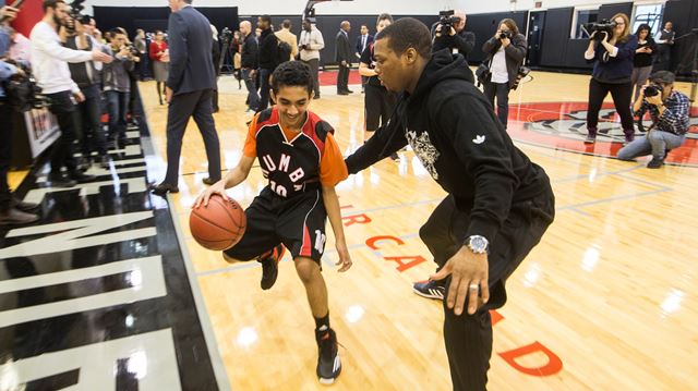 UPDATED: Markham kids practice with NBA all-star Lowry ...