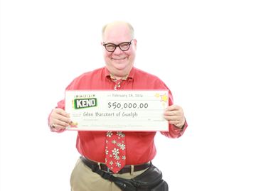 Weston man wins keno