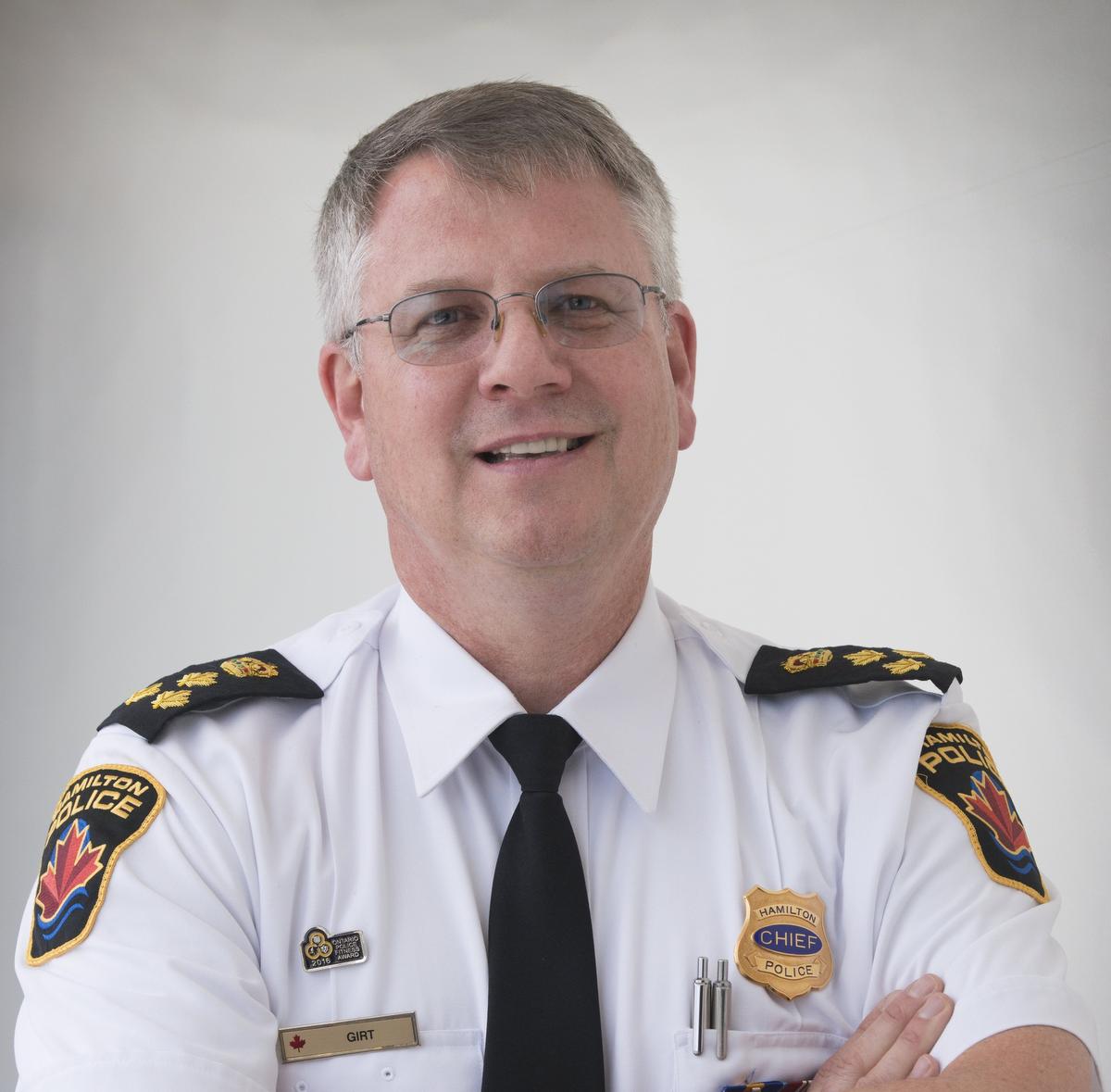 Hamilton Police Chief Eric Girt
