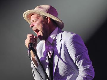 DURHAM -- The Tragically Hip lead singer Gordon Downie.