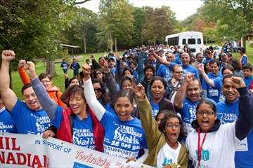 Canadian Tamil Congress walkathon