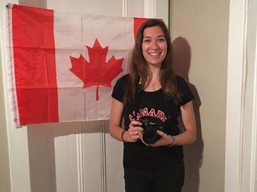 Holly Gordon is the winner of the Why I Love Canada Video Contest.