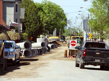 Big dig begins in Hespeler