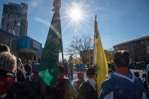 Remembrance day parade brampton