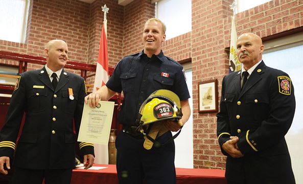 Whitby Fire Recruits Join The Brotherhood