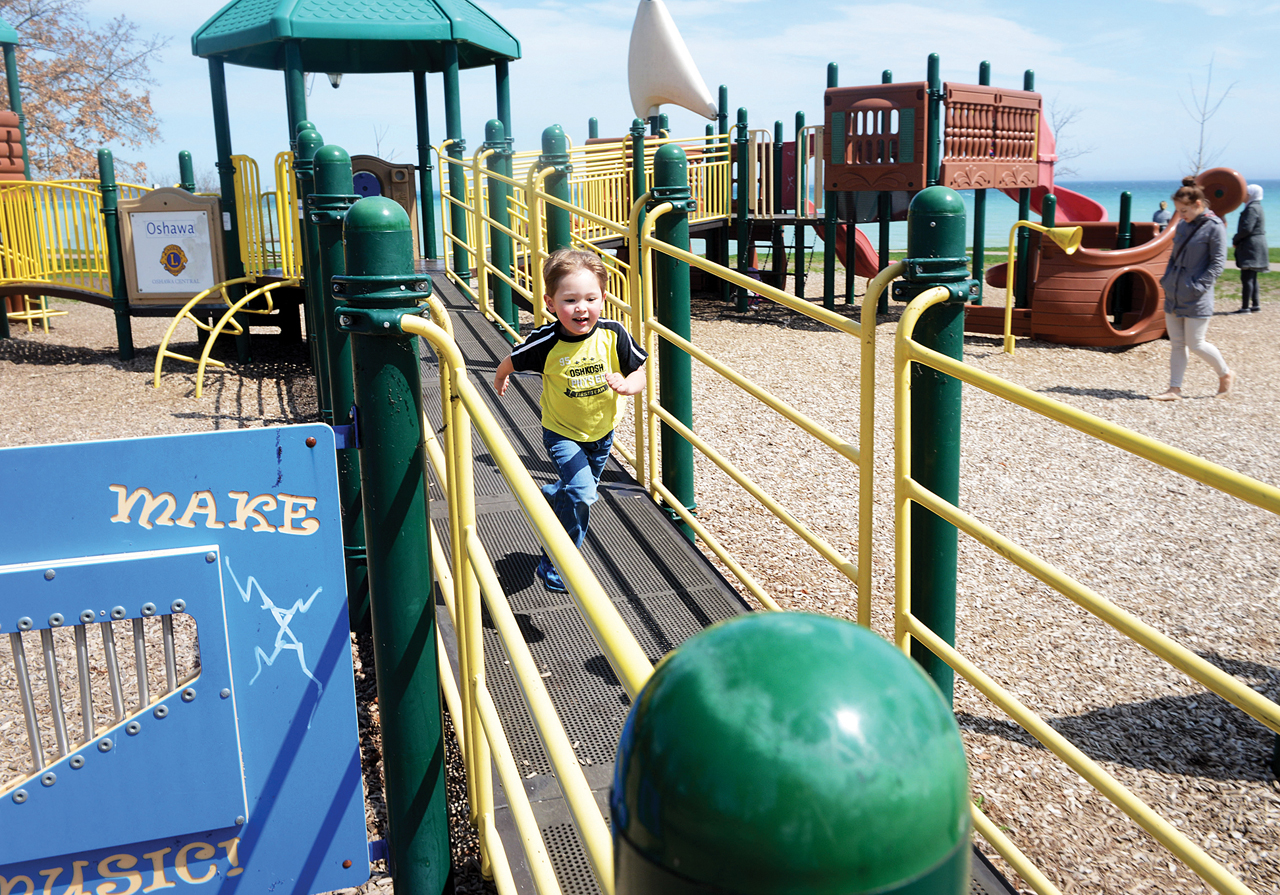 PLAYGROUND PERFECTION Durham Region has dozens of playgrounds and we