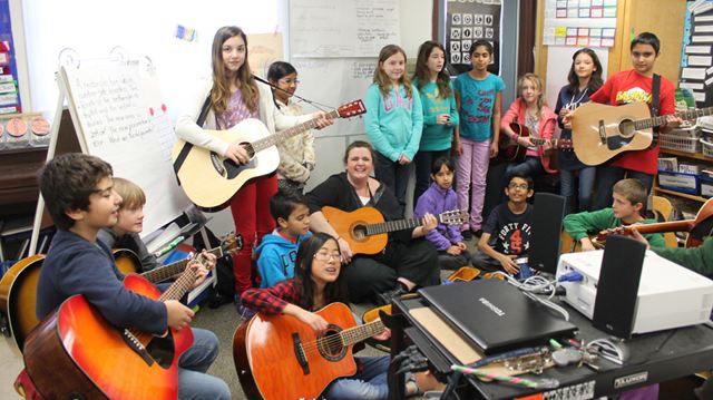 Recess Guitar Club A Strumming Success At Wej 