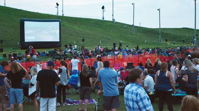 Large crowd in Georgina