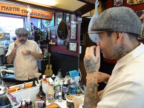 The Cut Waterloo Restaurants >> Rockabilly barber revives old-school pompadour at Vegas ... The Cut Waterloo Restaurants >> Rockabilly barber revives old-school pompadour at Vegas ...