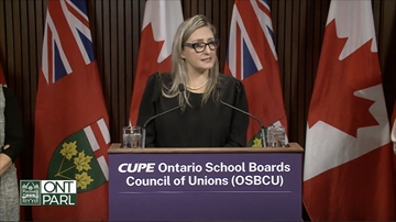 Laura Walton, president of the CUPE Ontario School Boards Council of Unions, announced on Dec. 5 that 73 per cent of members who participated in a ratification vote, voted to accept the tentative agreement with the province.