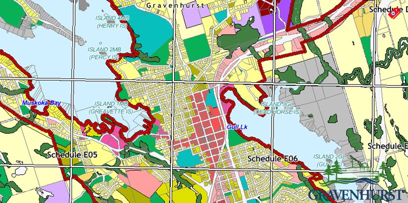 Map Of Gravenhurst Area Gravenhurst Now Has An Interactive Zoning Bylaw Map