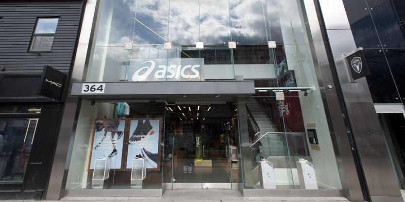 Athletic brand ASICS opens new flagship 