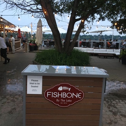 opentable fishbone by the lake