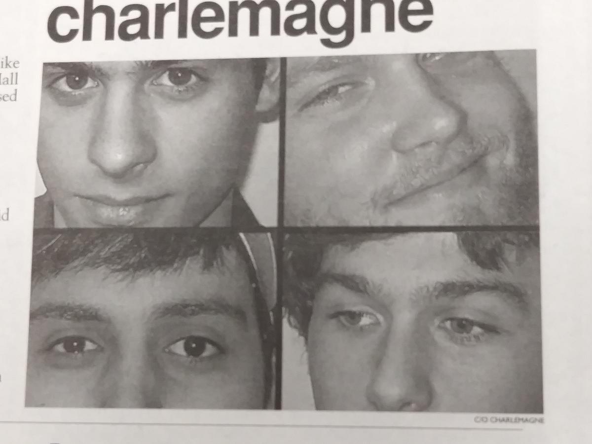 Arkells - the former Charlemagne - pictured in the Silouette, McMaster University's student newspaper.
