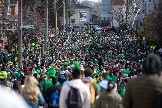 ezra avenue waterloo st patricks day