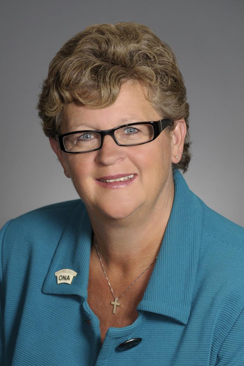 Linda Haslam-Stroud former longtime president of the Ontario Nurses' Association