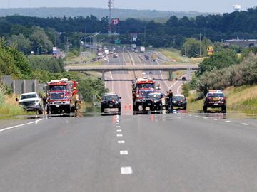 PORT HOPE -- The driver of a car involved in a fatal Hwy. 401 crash last summer has been charged with dangerous operation of a motor vehicle causing death after a man turned himself in to police at the Ottawa OPP detachment. On July 24, 2015 at 1:03 p.m. officers from the Northumberland OPP responded to a report of a two-car motor vehicle collision on Hwy. 401 in the westbound lanes, between County Road 28 and Toronto Road. A16-month-old boy died of his injuries. April 29, 2016.