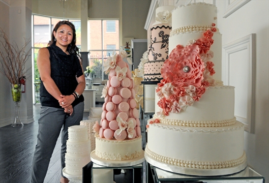 Cake maker has flair for design, and business