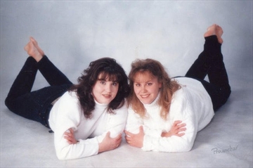 Renee Sweeney (left) with her sister Kim. Renee was murdered at work in Sudbury on the late morning of Jan. 27, 1998. Aug. 2018