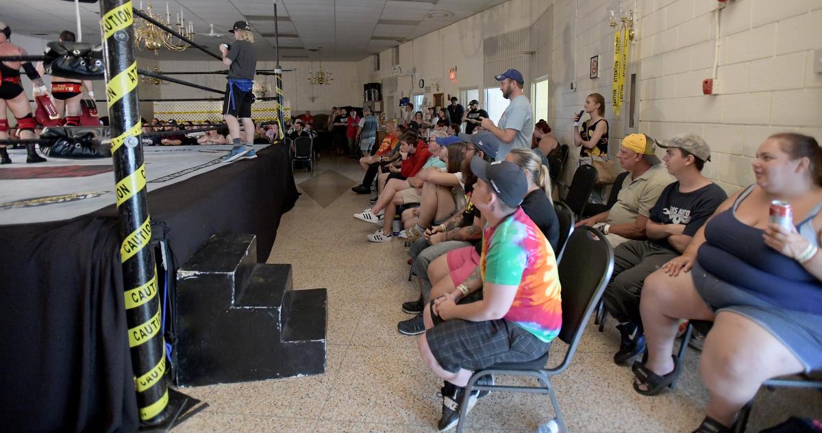 Hamilton’s fight club WWEstyle wrestling is fantasy come to life